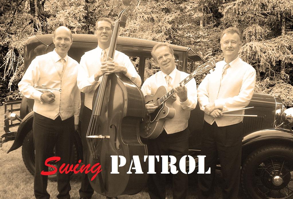Scott Robertson s Swing Patrol plays great tunes from the New Orleans jazz repertoire as well as a swinging variety of tunes inspired by the sound of the 1930 s/40 s small groups.