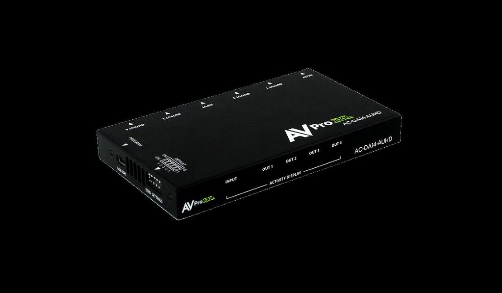 Complete with a built-in cascade mode that can be enabled for plug and play compatibility, these distribution amplifiers can be cascaded for extended distances and to add