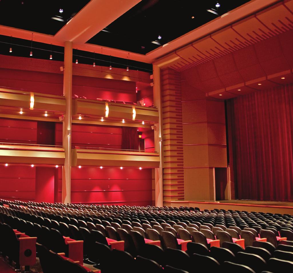 HOUSTON BAPTIST UNIVERSITY CULTURAL ARTS CENTER Studio RED served as the architect for several Houston Baptist University projects including the 94,000-square-foot, $18.