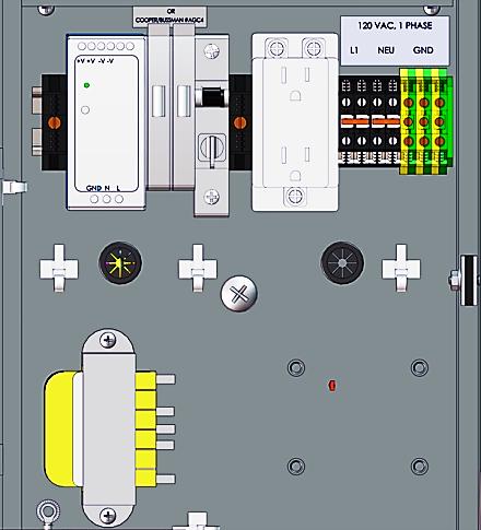 Diagram 2: Power Box Connections for BMK 1500/2000/2500/3000/6000 FUSE BLOCKS POWER BREAKER 120V OUTPUT, 6 AMP MAXIMUM