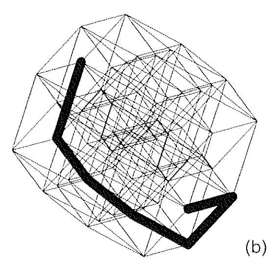 path traversing (b) a six-dimensional