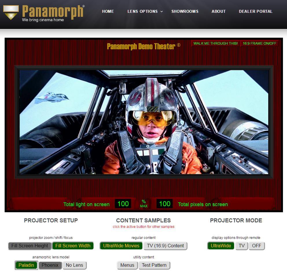 MAKE IT REAL WITH THE ON-LINE PANAMORPH DEMO THEATER www.panamorph.
