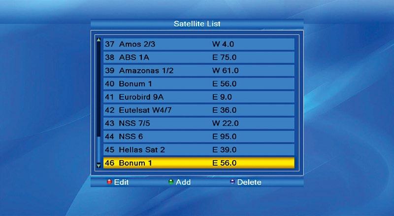 entries. lites and also a transponder scan. The user will like the ability to limit the automatic channel scan to FTA-only (freeto-air) and also to TV or radio only and to TV and radio.