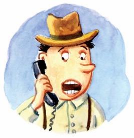 Narrator: Early one morning before sunup, Mo Diddly the farmer was on the phone. He had a BIG problem. Mo: Goldie! Goldie! My key has snapped! My barn is locked. My cows are trapped!