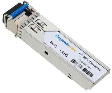 EMPOWERFIBER 10Gbps 2km SFP+ Optical Transceiver EPP-31192-02C Features Optical interface compliant to IEEE 802.