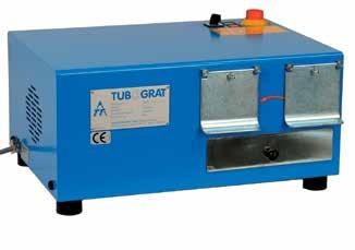 collecting box for metal chips User-friendly and easy to service Tubograt 48 Tubograt 60 Technical Data Tubograt 48 Tubograt 60 Tube diameter range 6 48 mm 20 60 mm Tool