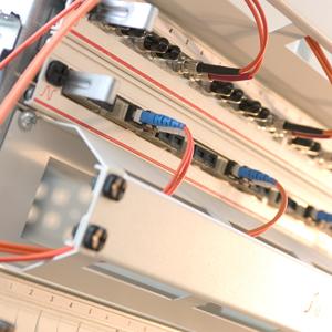 Fibre Patch Panels LANmark-OF offers cutting edge hardware products including patch panels, zone distribution boxes and outlets.