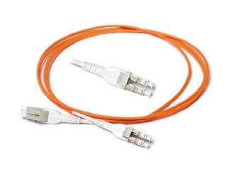 LANmark-OF Slimflex Patch Cord Duplex LC Singlemode Optical bre patch cords LANmark-OF Singlemode performance For use in cabinets and workplaces Bend radius reduced to 7.
