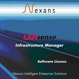 LANsense Software Choice of software functionality Description LANsense is Nexans Intelligent Infrastructure Management (IIM) solution.