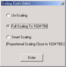 screen, you can thn select a scale: 5.3.1. Un-Scaling. 5.3.2.