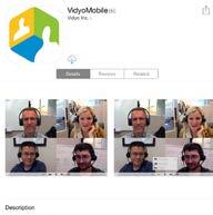 Installing the App Your email invitation contains the link you need to install the Vidyo app,