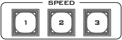 Triggering the Transition SPEED There are three speed buttons which can be defined by the user.