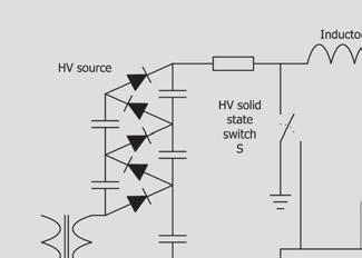 The test object is charged with a continuously increasing ramp voltage having a low current ranging from ma to 30 ma.