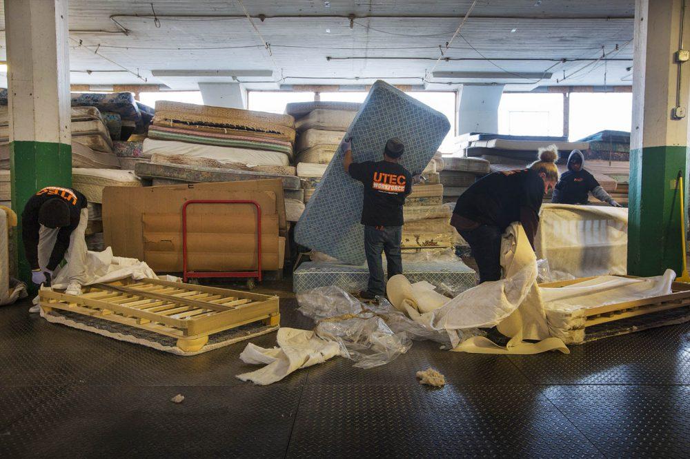 February 24, 2017 By Bruce Gellerman The Secret to this Social Enterprise s Success Springs from Old Mattresses The drafty riverside warehouse in Lawrence looks like a scene out of the Hans Christian