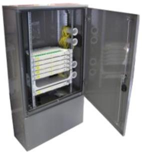 FIBRE HUB STREET CABINET AND CONNECTIVITY SOLUTIONS Fibre Hubs vary in size and construction, VH Fibre Optics solutions can house both Passive infrastructure and active transmission hubs