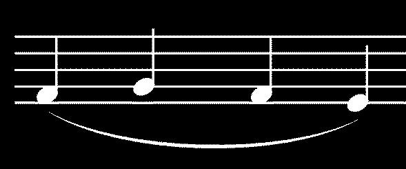 The quarter note receives 1 beat. 2 beats for the half note + 1 beat for the quarter note = 3 beats for the tied notes. The quarter note receives 1 beat. The eighth note receives ½ a beat.
