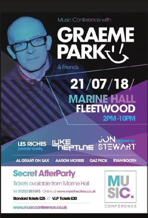 JULY 2018 ALL ABOARD for a night of music in association with FLEETWOOD TRAM SUNDAY