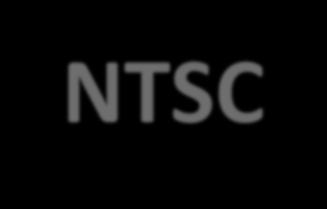 Evolution of Broadcast - NTSC The first NTSC (National Television Standards Committee) broadcast standard was developed in