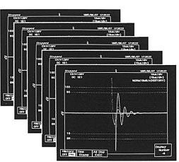 DL540/DL540L/DL50/DL50L Recall Any Waveform with The History Memory Function (DL540/DL540L/DL50L only) With a conventional digital oscilloscope, the contents of