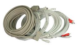 Cables Edisconnect modular cables are supplied in 5 metre 10m or 15m lengths already terminated with connectors that fit into the snap-in modules and are secured with two self-tapping screws.