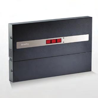 SMA Series Master Clock Sapling s new SMA Series Master Clock is available in both a 2000 and 3000 version.