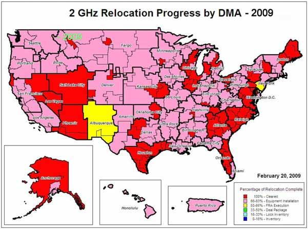 Relocation Challenges The Joint Request provides an analysis of the many challenges that Sprint Nextel and the broadcaster community continue to face in the BAS transition, including those