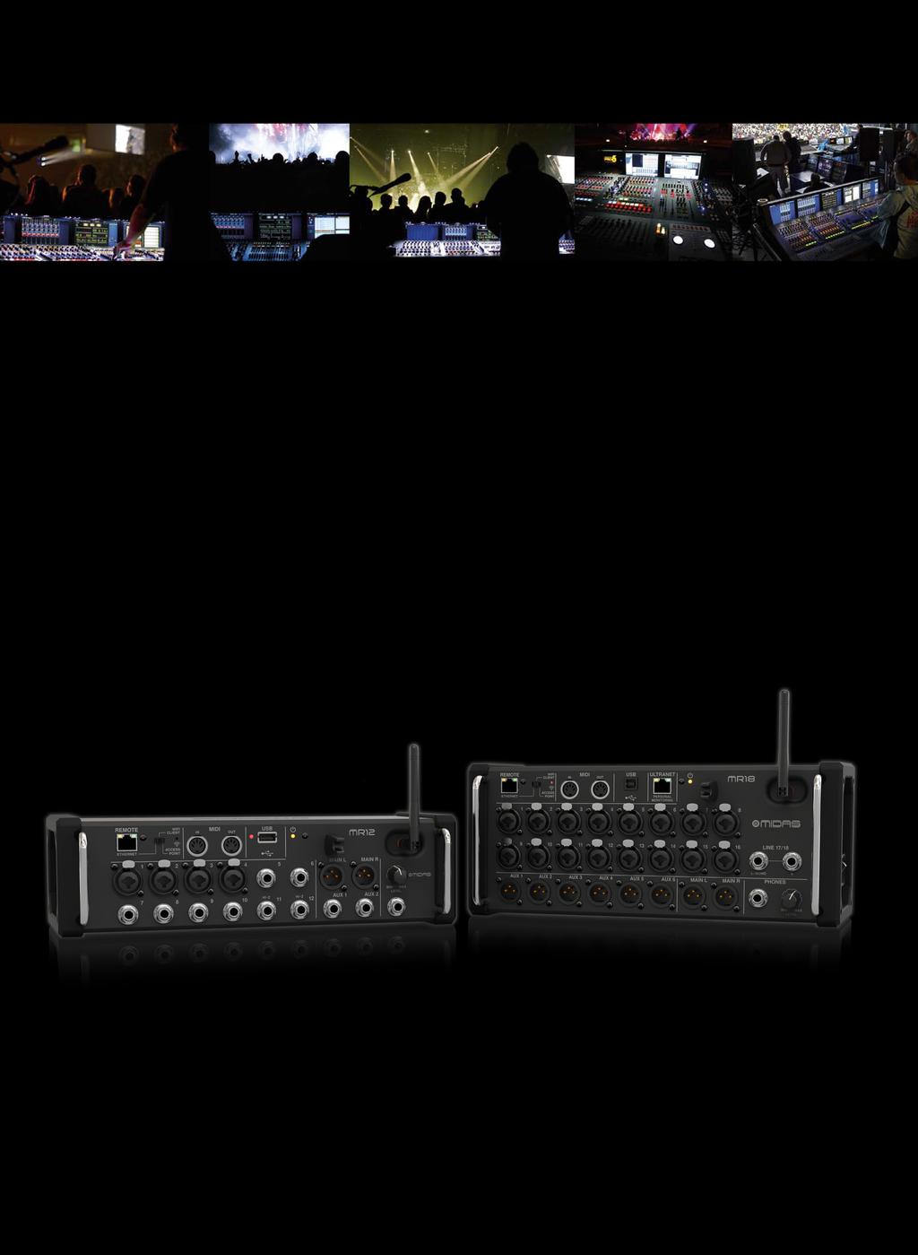MR18 18-Input Digital Mixer for ipad/android