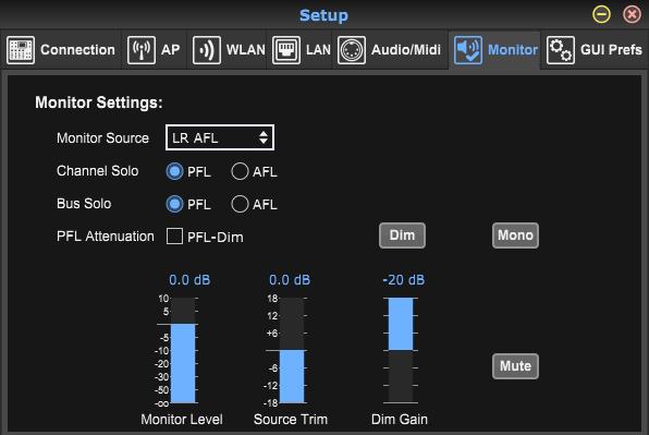 8 M AIR User Manual The Link Preferences allow specific preamp elements to be synchronized when adjacent channels are linked.
