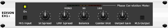 Select the frequency and bandwidth (Q) using the corresponding knobs, then adjust the gain with the SHV GAIN knob. Edison EX1 These Enhancers are so called Psycho EQs.