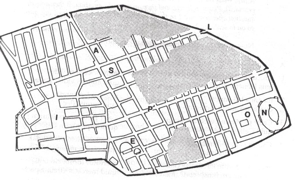 Map of Pompeii Exam Review Sheet 1. What places to each of the letters represent? I A S - P E - O N - L 2. Label all of the gates. 3. Color Stabiae Street yellow. 4.
