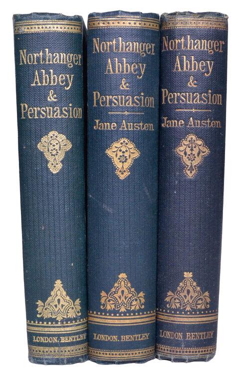 5 7 8 5. AUSTEN (Jane). Northanger Abbey. A Novel. [And] Persuasion. New Edition. 8vo. [193 x 128 x 31 mm]. [1]f, 429pp.