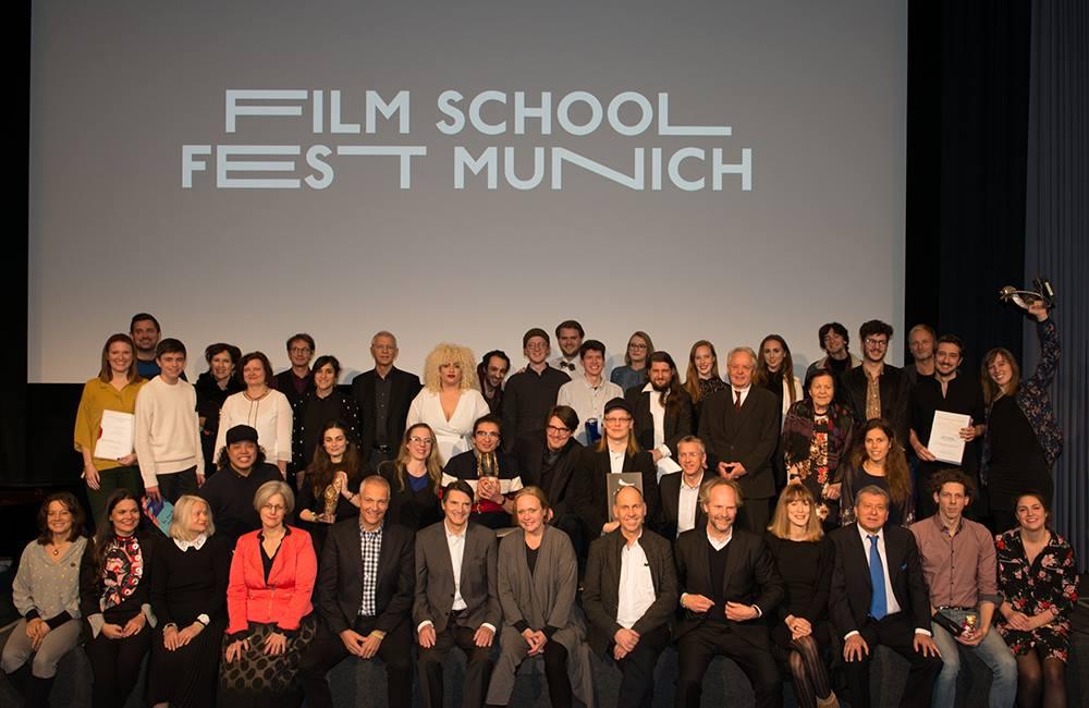 All the winners in 38 th FILMSCHOOLFEST MUNICH This is the first time to be a school representative to attend international school film festival overseas.