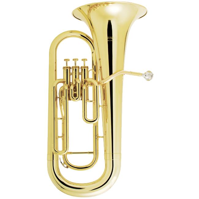 Baritone The baritone is basically a trombone that is wrapped up and has valves instead of a slide!