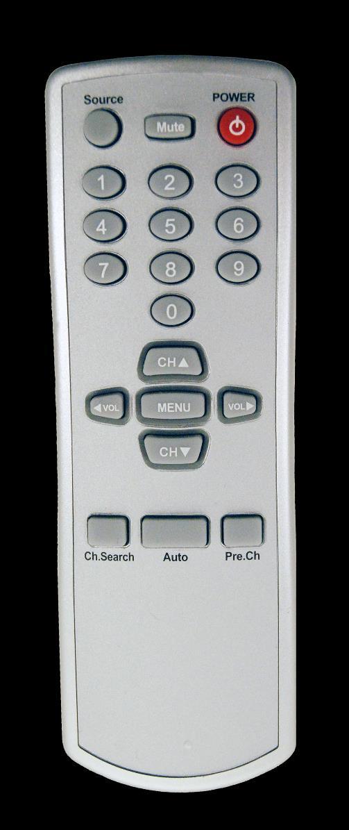 Page 10 of 16 Remote Control Buttons The remote control included with the FD102CV contains the same