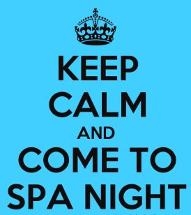 February 26 th, 2019 Calendar February 27 th, 2019 Event: Spa Night Details: Come enjoy a night of pampering!