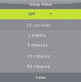 5.3.8.3 Sleep timer Set the switcher sleep timer(the time for switcher detect input source no signal to standby mode).