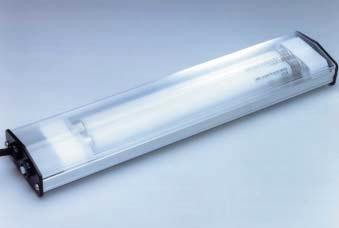 Illumination Model 13 High Output Fluorescent Linear High Frequency (25 khz) - Lite Mite Series FEATURES: High frequency, 25 khz driver for flicker-free illumination Compact, low-profile design 7,000