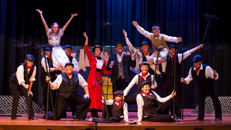 Almost 1,000 patrons came to see the musical, which starred Amy Borns as Mary Poppins, Dan Borns as Bert, Macey Smith as Jane Banks, Xavier Moore as Michael Banks, Tyler Wachsmann as Mr.
