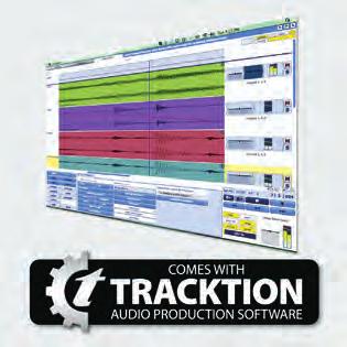 com, we ll reward you with a complimentary download code for the full version of Tracktion. Recording and editing couldn t be easier. To learn more about Tracktion, visit tracktion.com/support/videos.