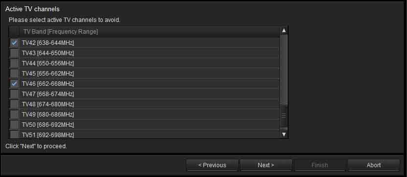 You can use one of the following methods to add frequencies. Single Frequency: Adds the frequency entered in the text box.