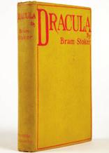 225/ Stoker, Bram: DRACULA London: Constable. 1897 Original yellow cloth with red titles to the front, rear and spine.