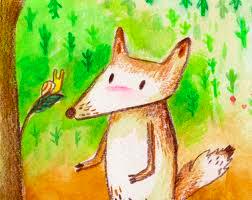 Directions: Read the following story and answer the questions below. The Fox and the Snail Swiss Fable One warm summer s day, a clever fox was resting by the meadow.