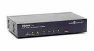 1171BK 1:6 Cat 5 Single-Source Multidriver Distribute HDTV signals to multiple zones over Cat 5 cable with this Cat 5 driver, which serves six remote locations.