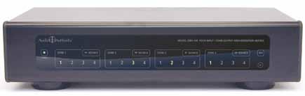 00 Audio/Video Matrix Switcher The AVM-562 is the original HD matrix that delivers component video, digital audio and stereo audio signals via Cat 5 cable.
