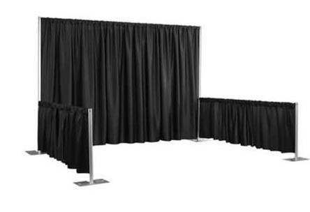 BOOTH INFORMATION, RULES & REGULATIONS Exhibit booths will have an 8' draped back wall.
