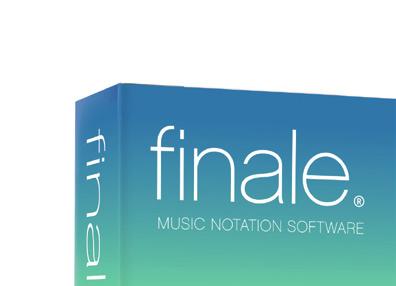 Finale is the industry standard in music notation software.