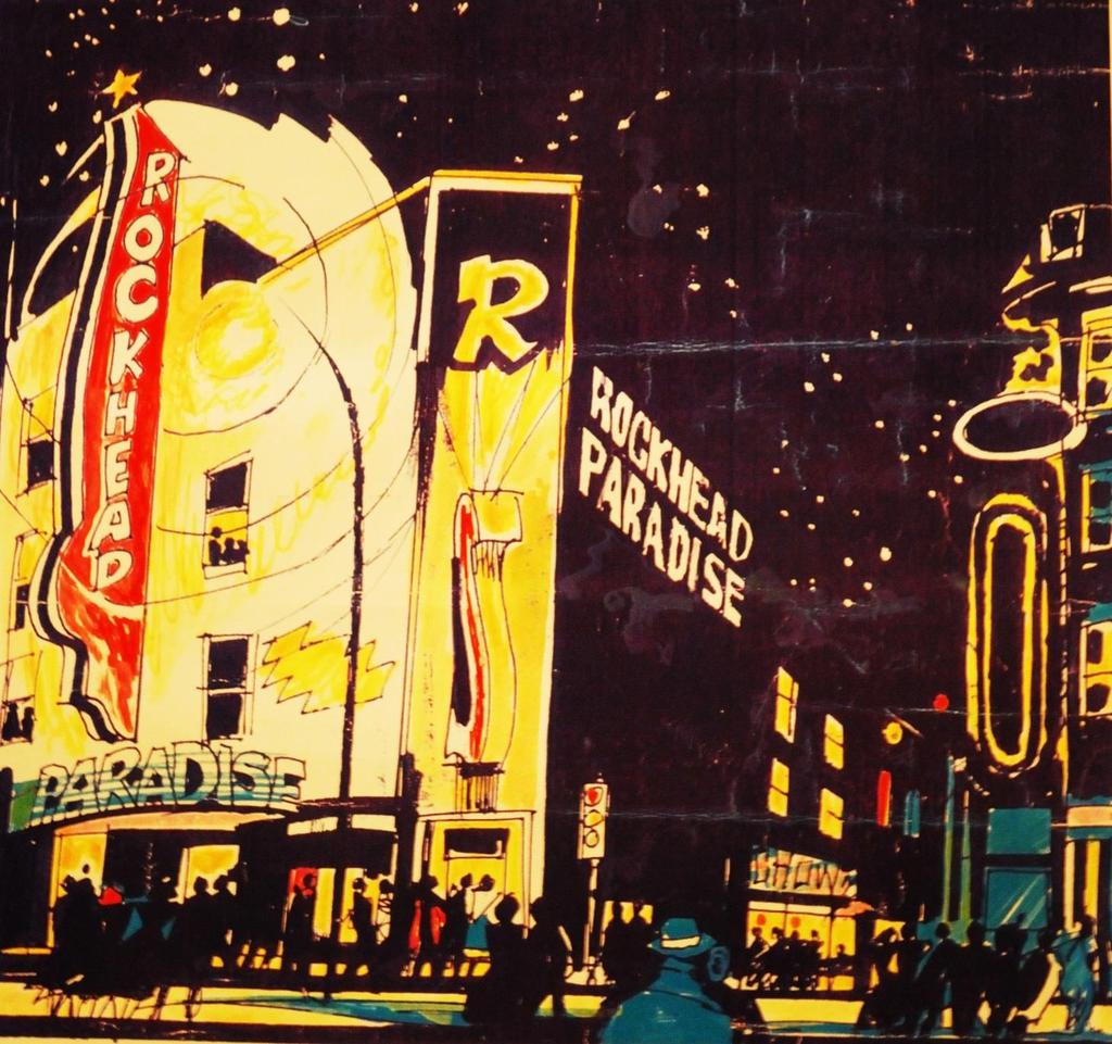 Artistic Depiction of Rockhead s Paradise Night Club- 1940s Source: Paul DB