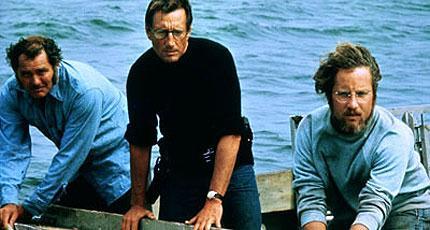 of Jaws, from Steven Spielberg (with music of John Williams): https://www.