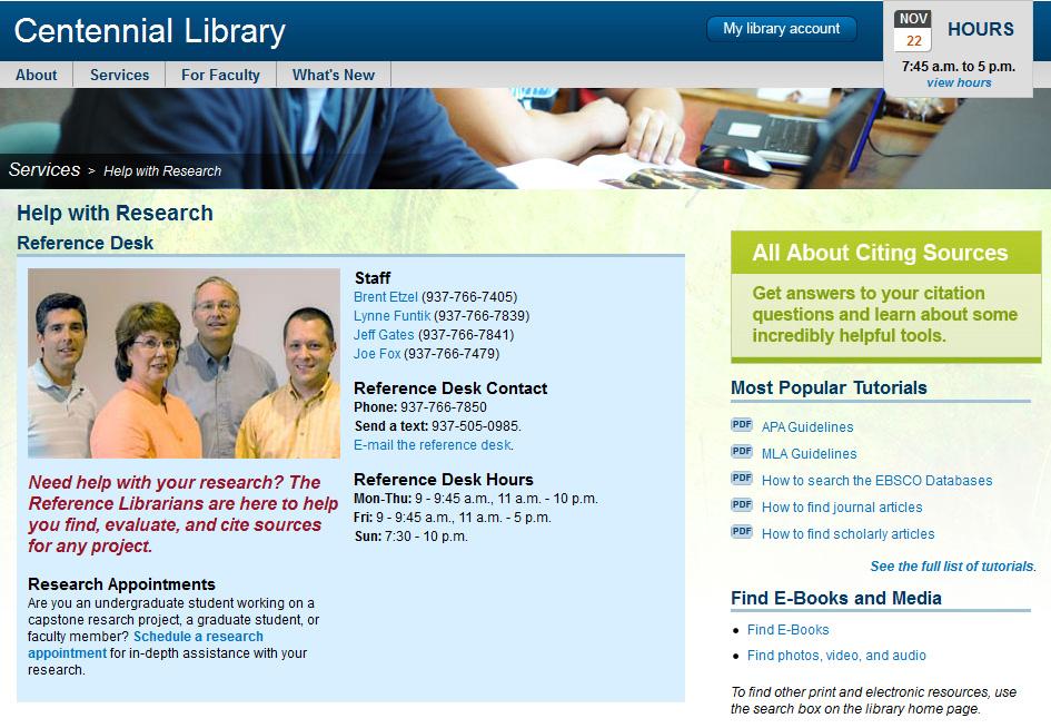 User Guides are available on the library s website under Services > Help with Research. User guides for many databases are also available by clicking on the the database list.