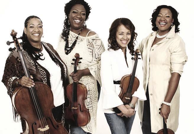 TuesdAY APRIL 23, 2013 Marian Anderson Quartet NEW LOCATION: Nazarian Center for the Performing Arts Sapinsley Hall Rhode Island College, 600 Mt.